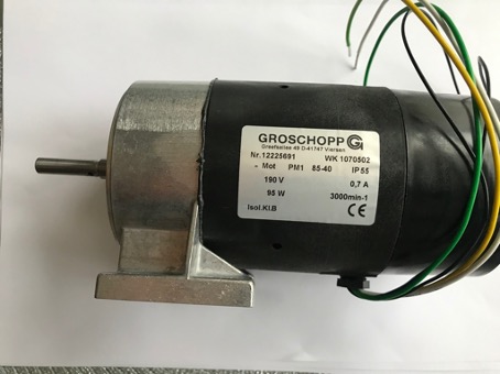 Elektromotor-Motor Groschopp 190V PM1 85-40 IP55 95W WK 1070502